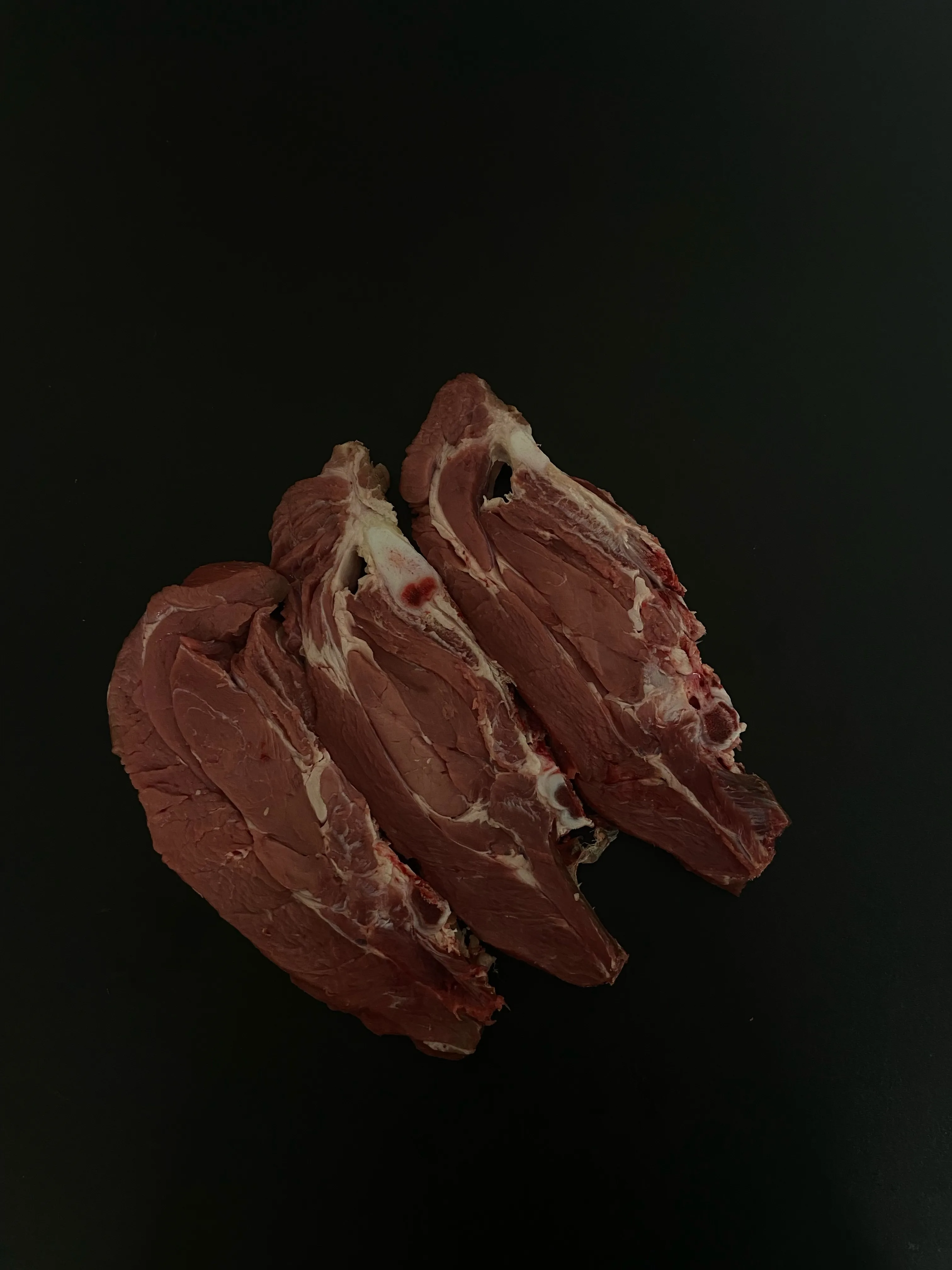 Lot côtes de veau découverte