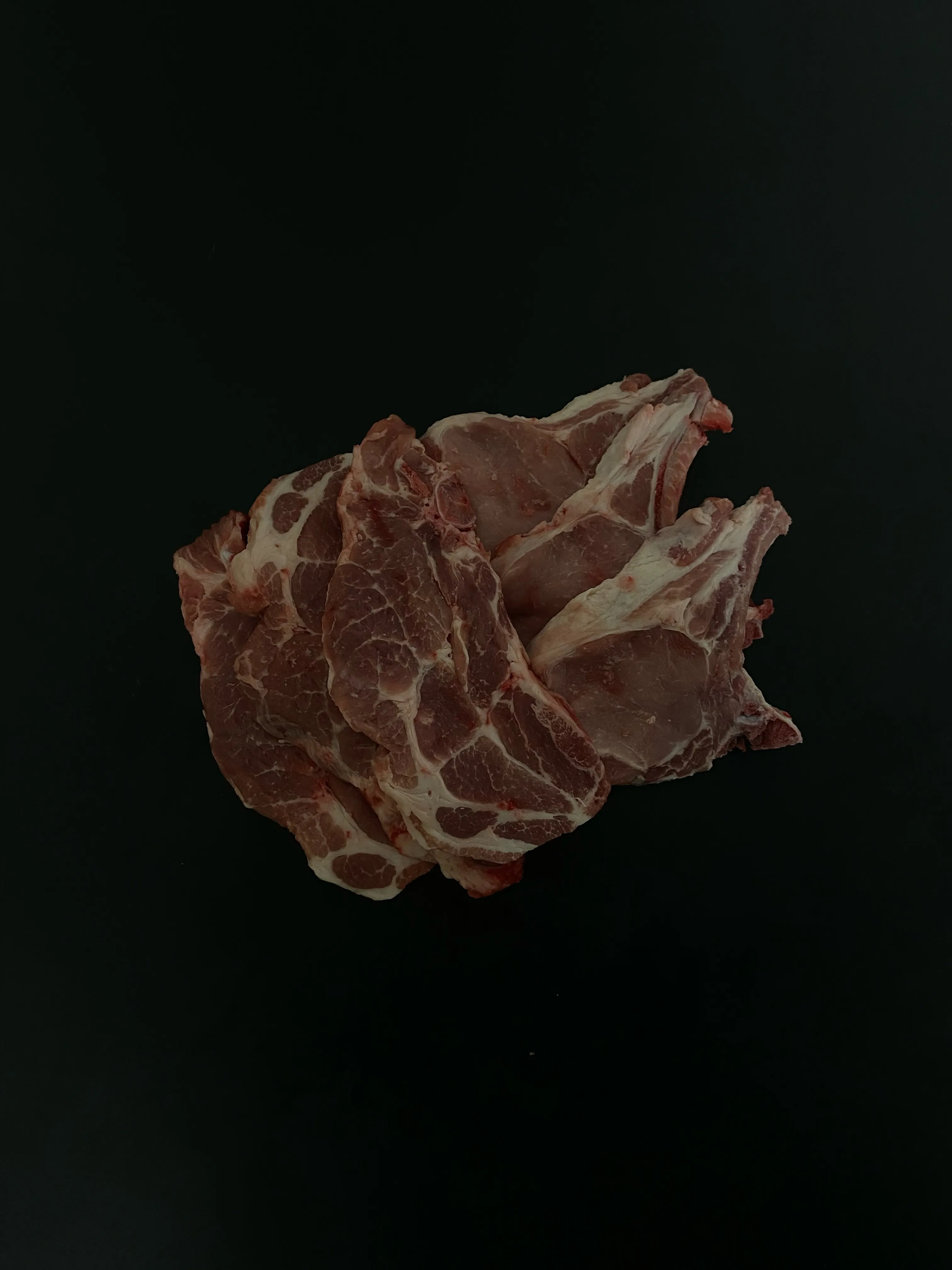 Lot 3 kg côtes de porc