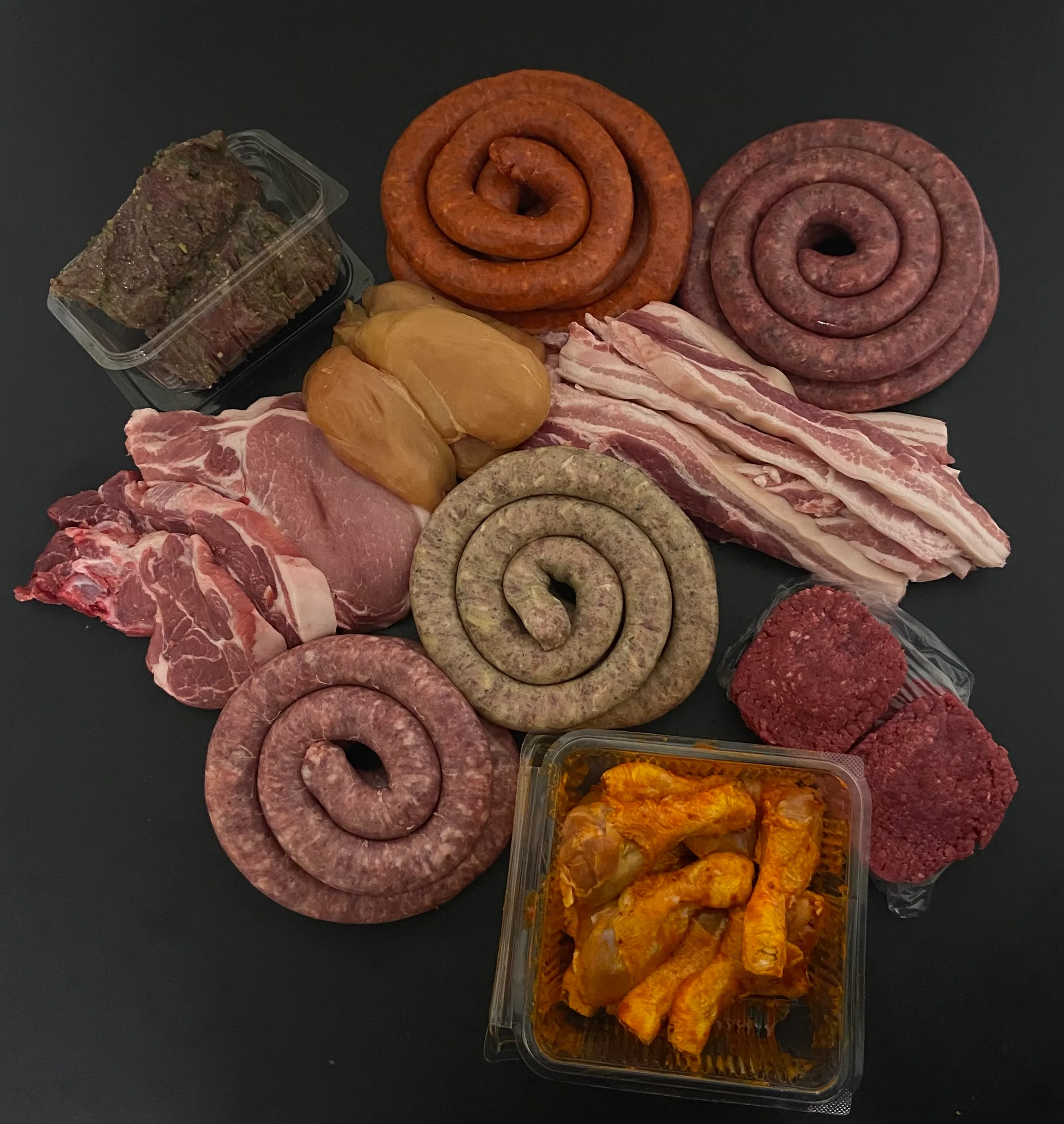 Lot grillade famille