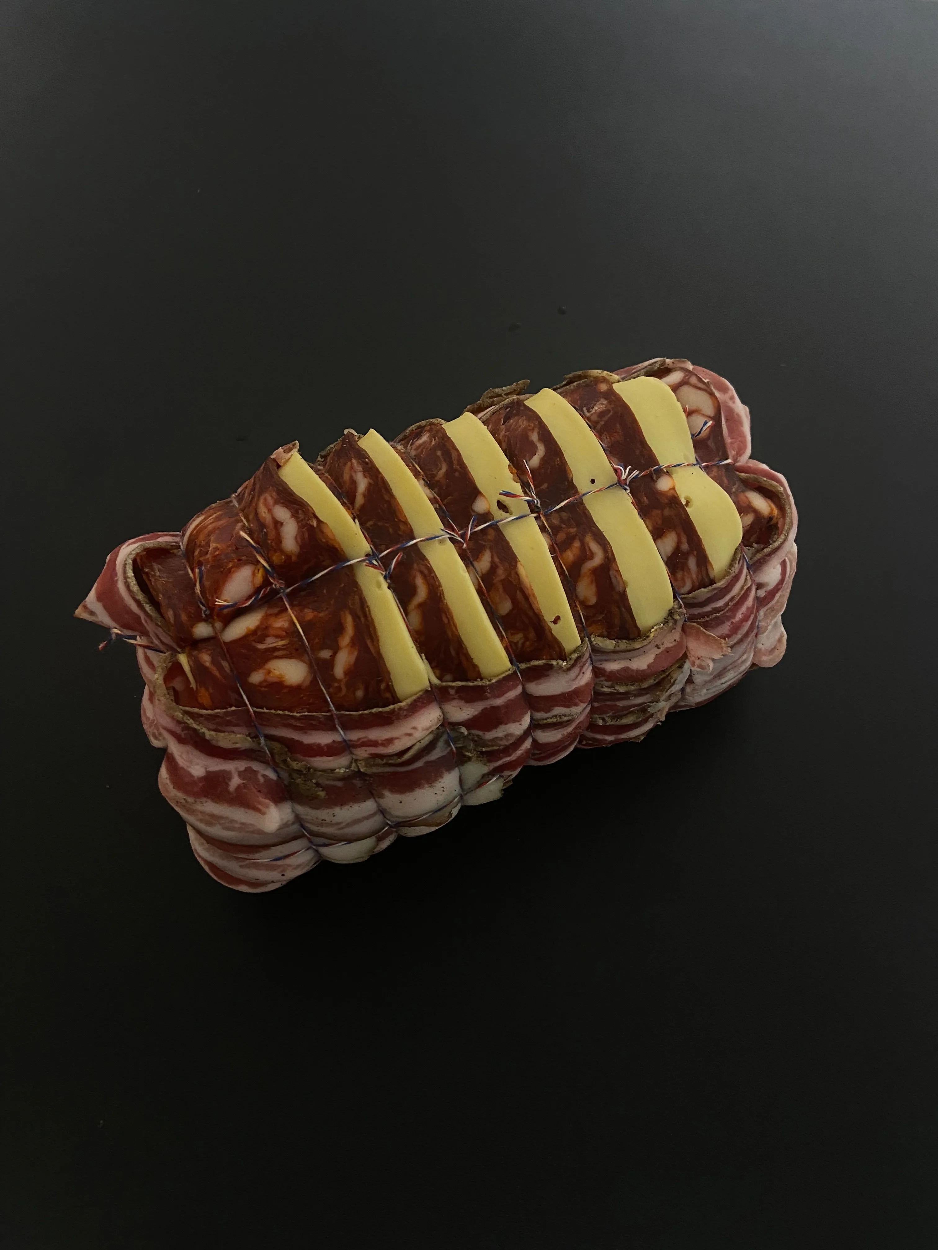 Rôti de porc fromage et chorizo