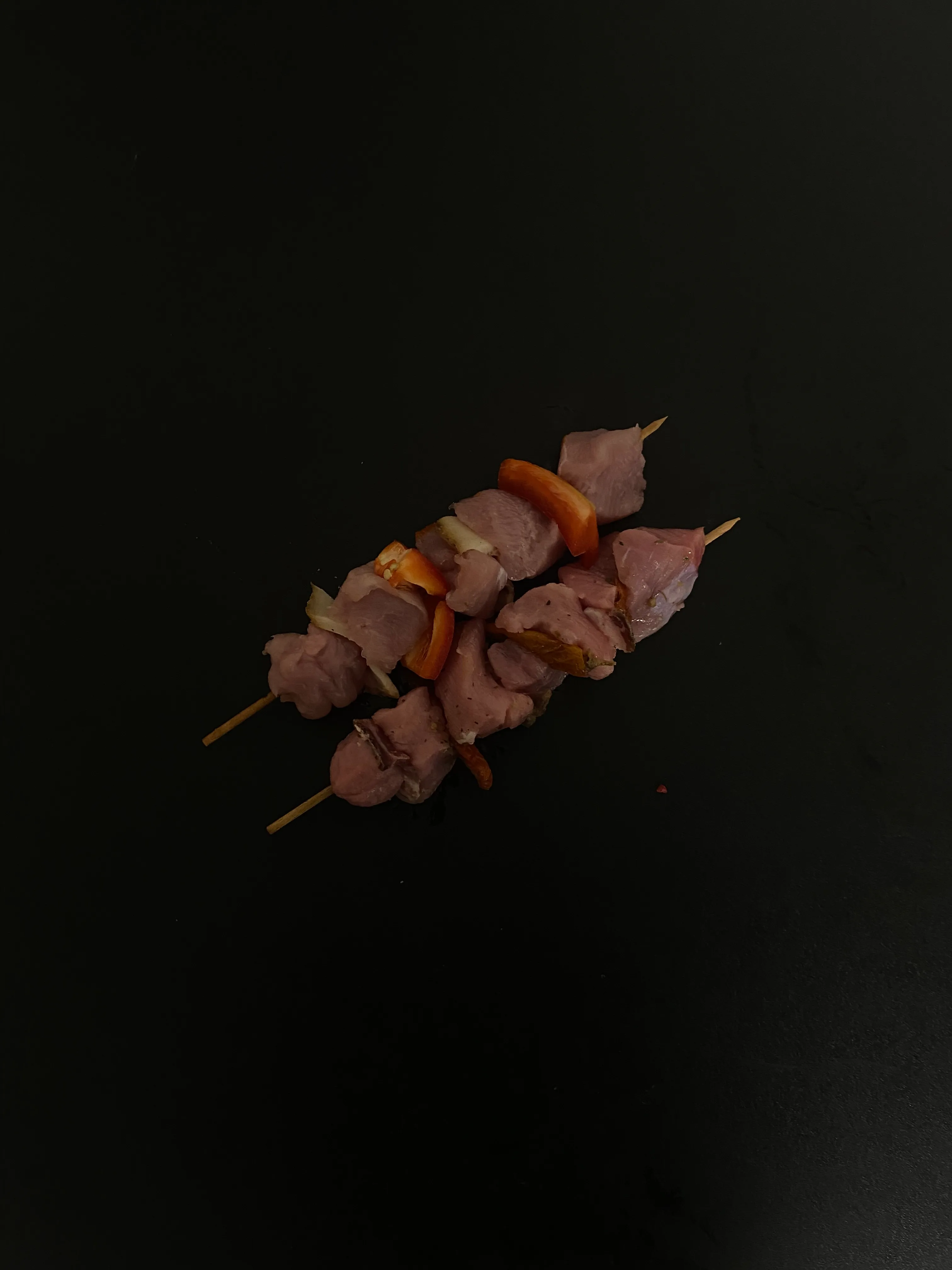 Brochette dinde nature