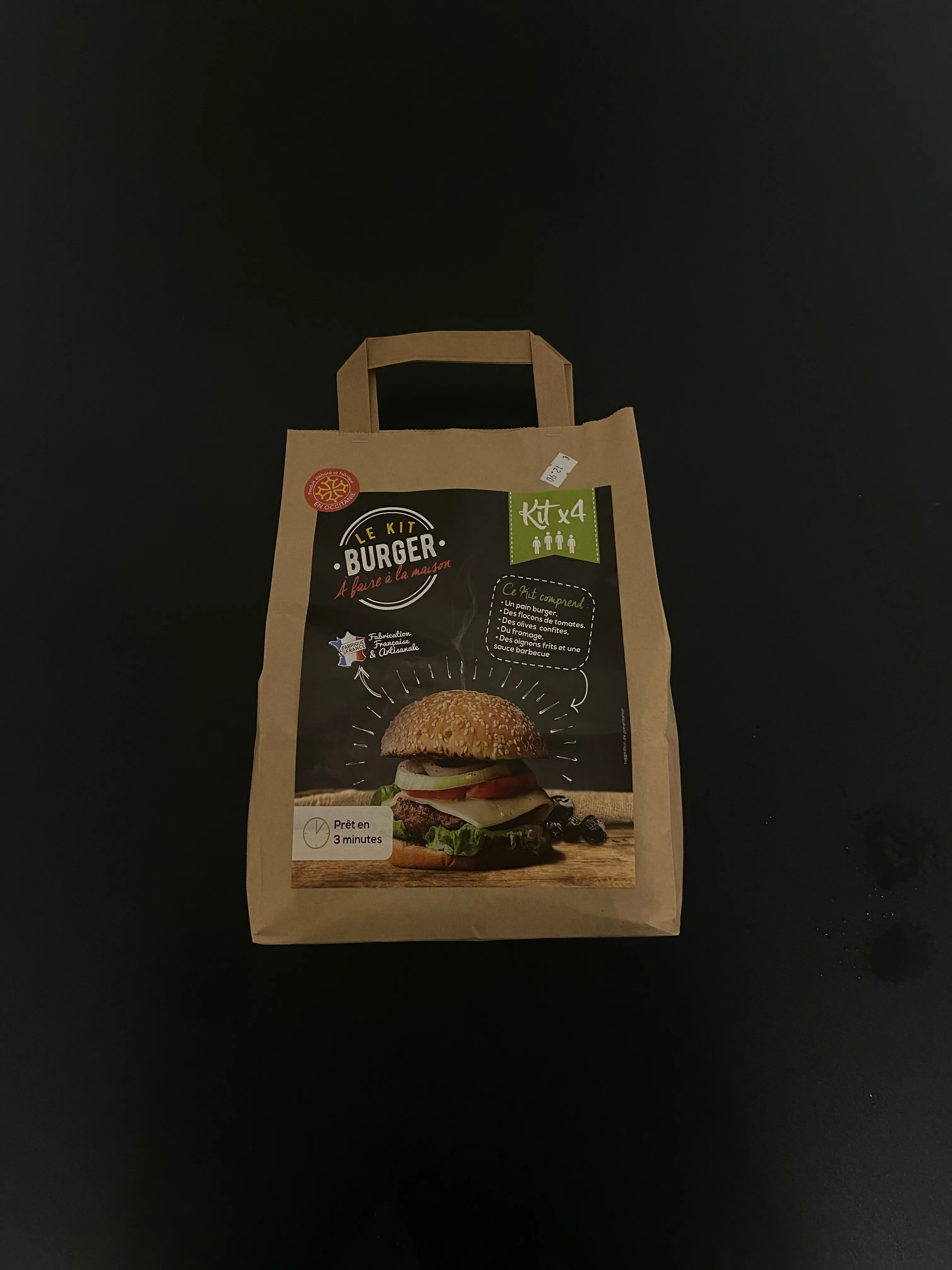 Kit burger par 4