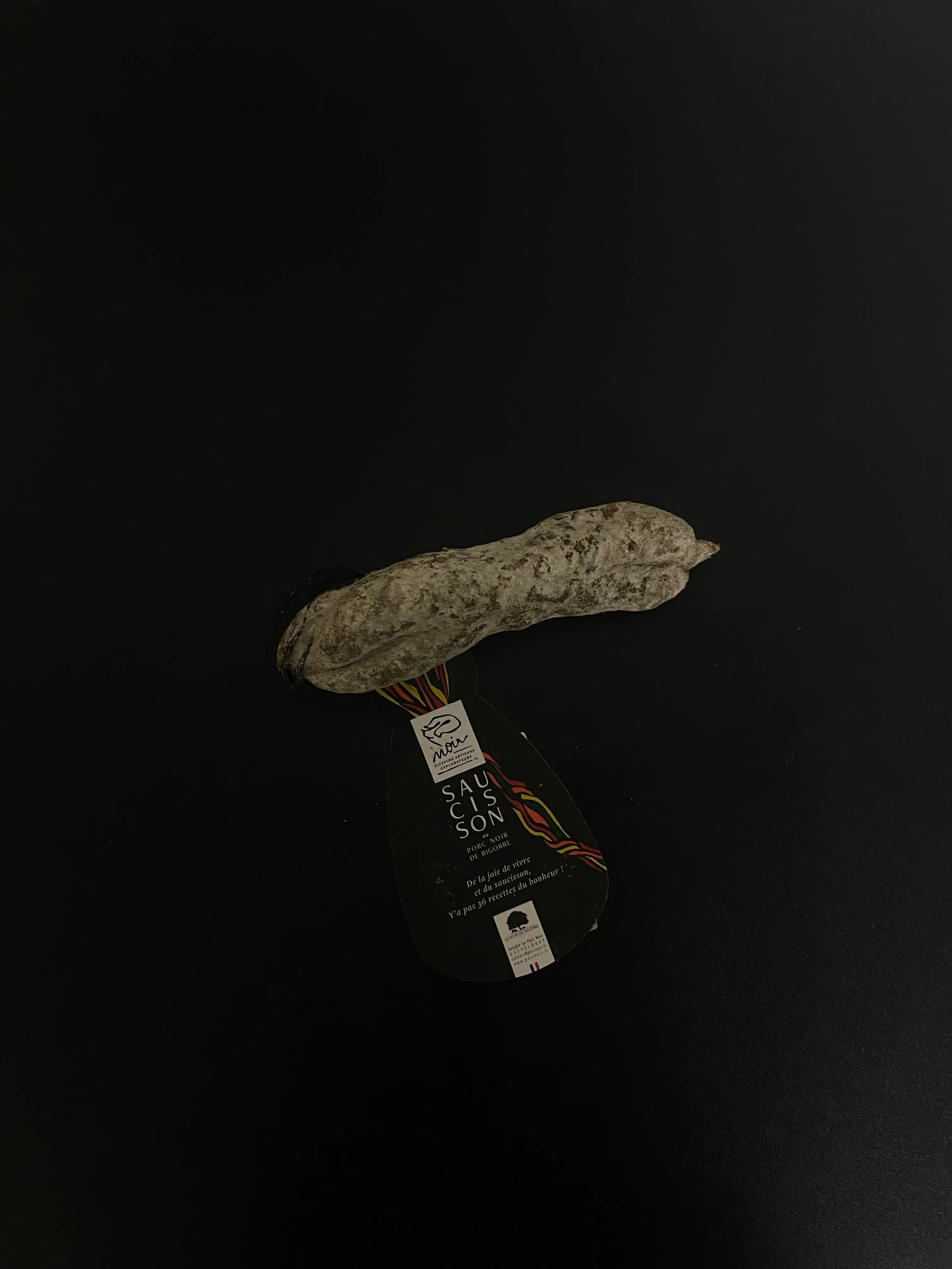 Saucisson de porc noir de Bigorre