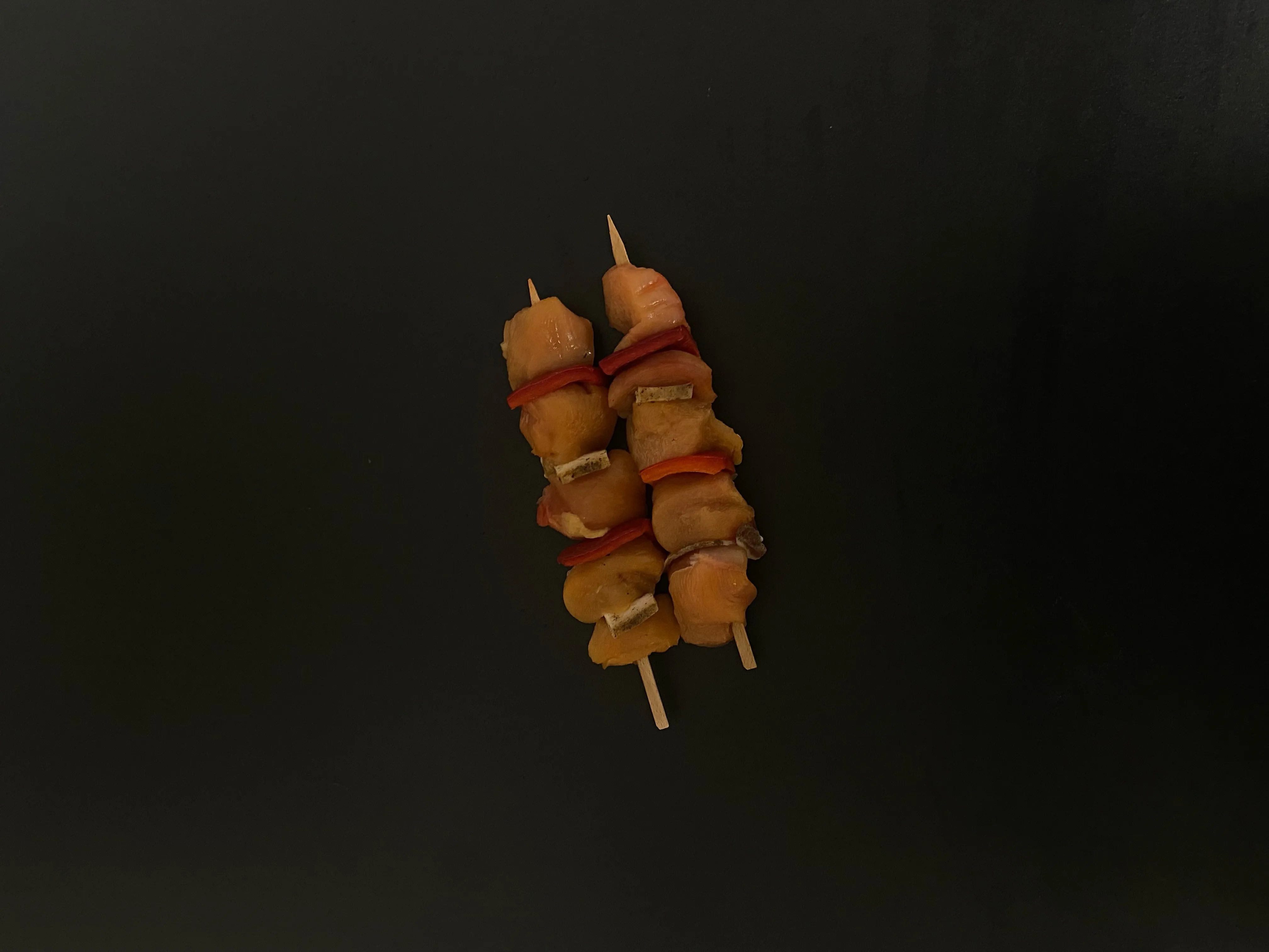 Brochette poulet nature