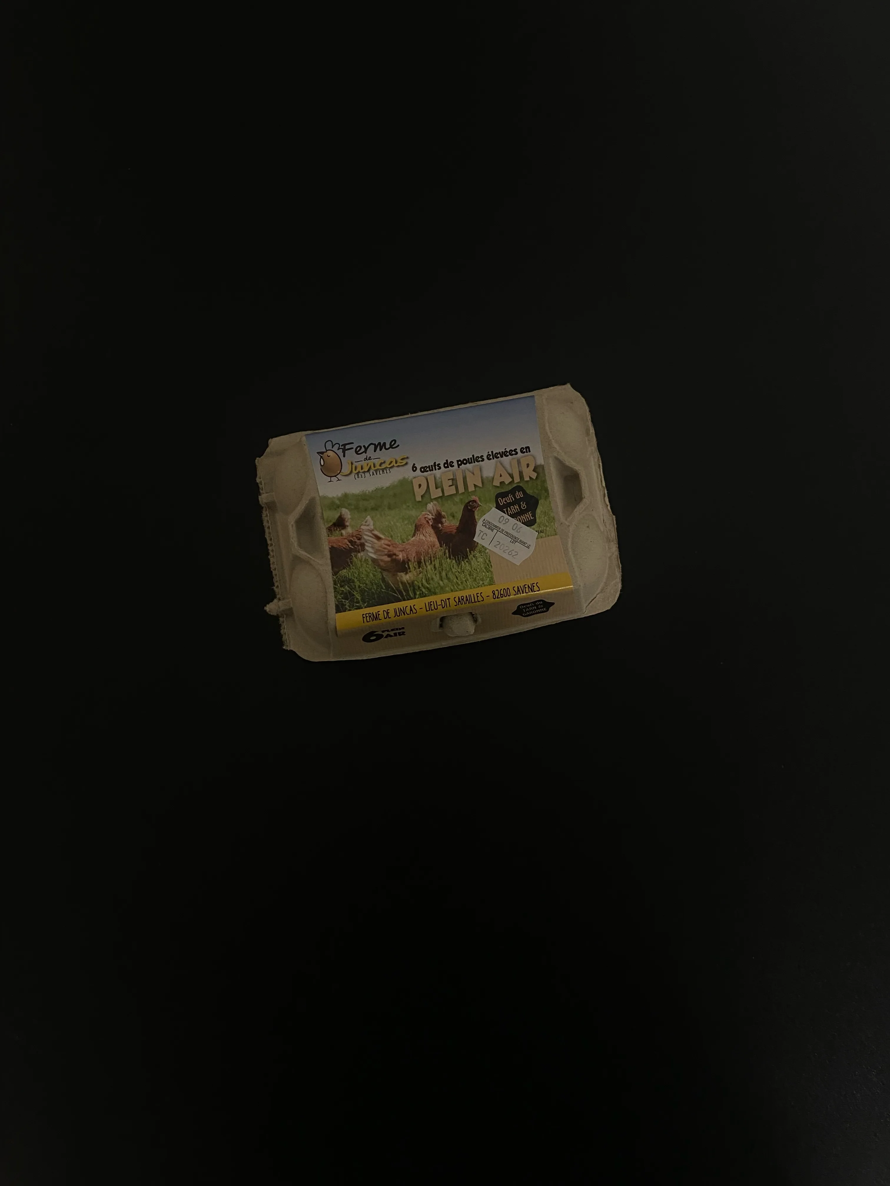 6 oeufs