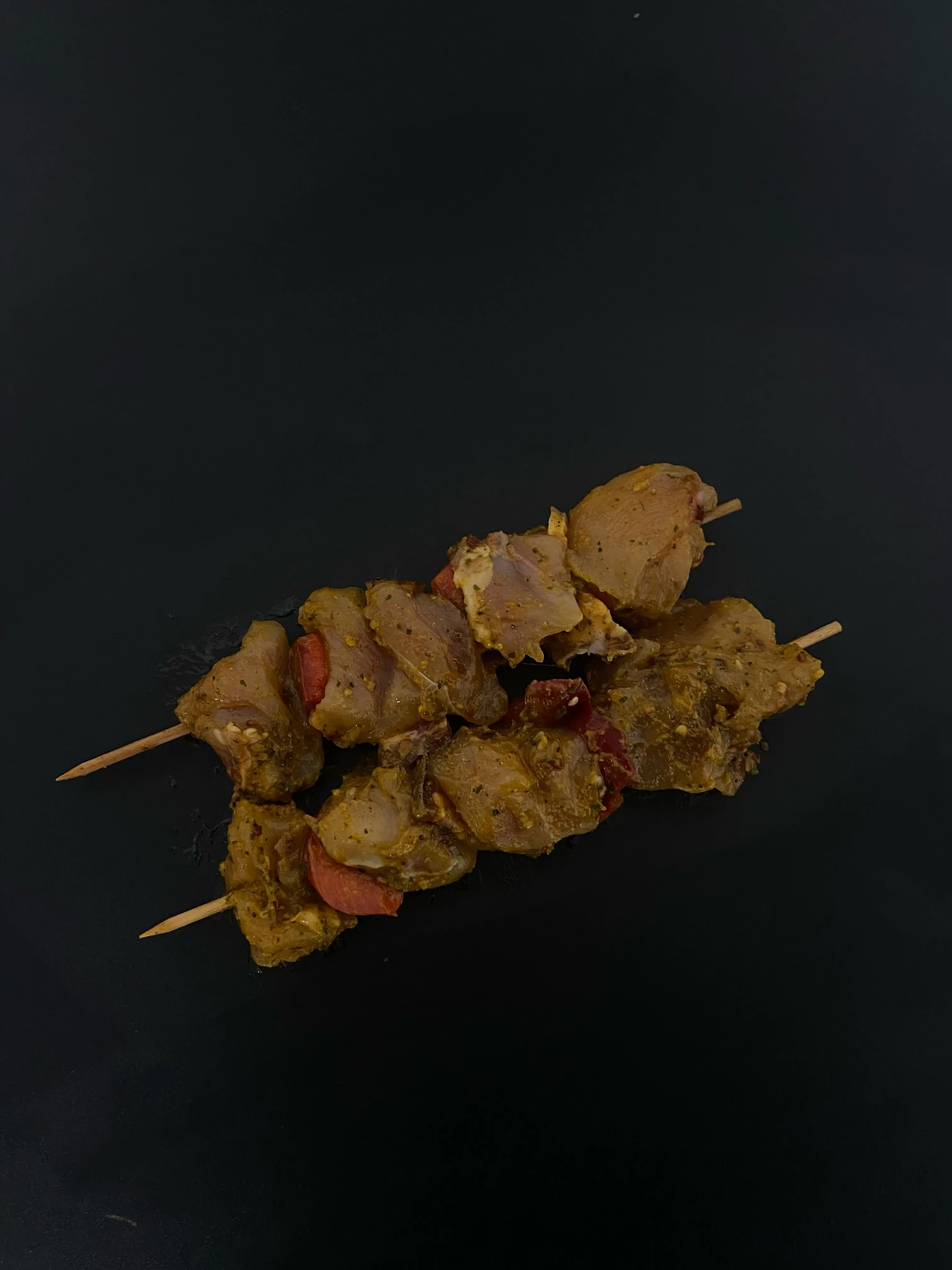 Brochette poulet citron-chili
