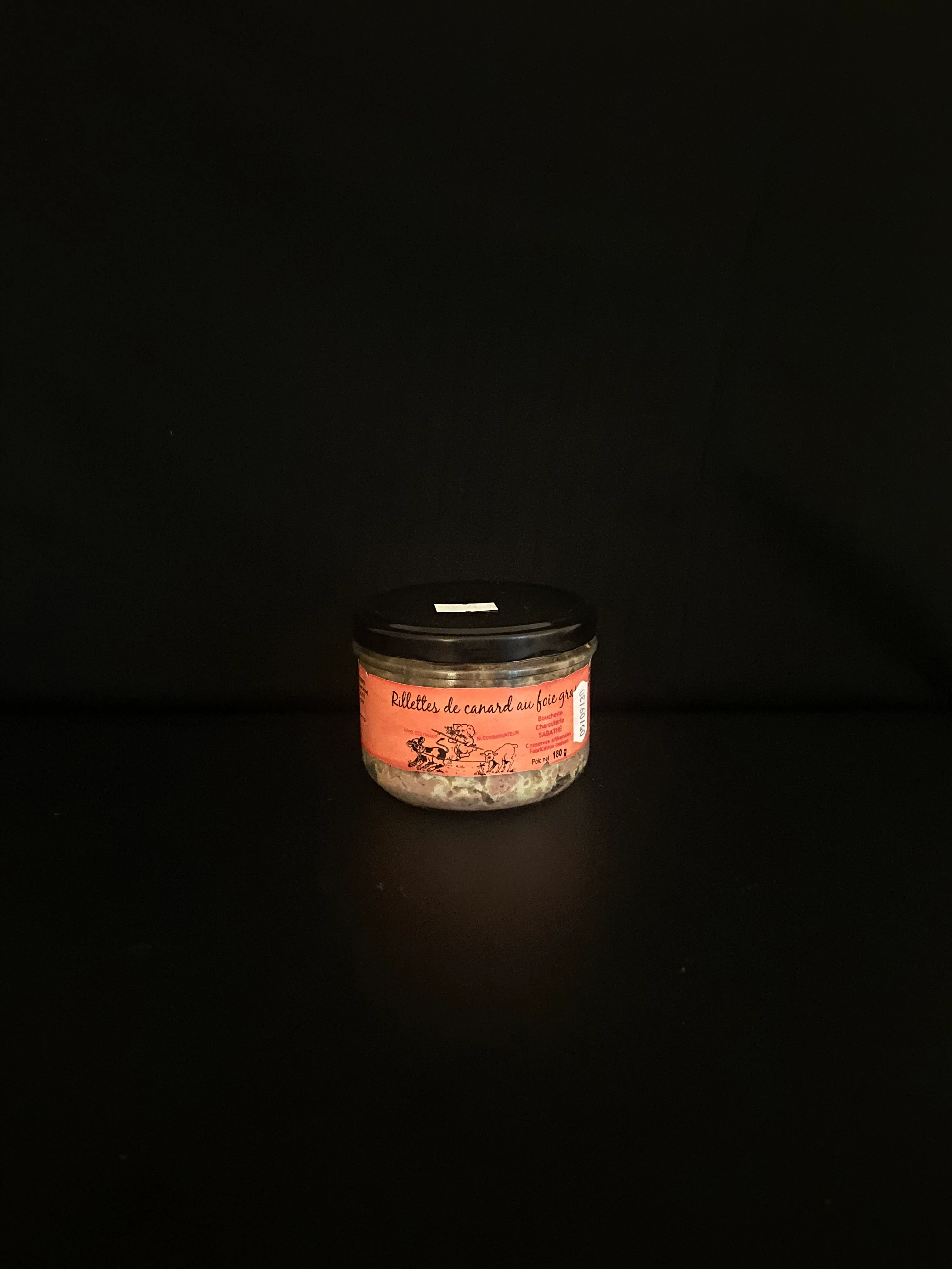 Rillettes de canard au foie gras