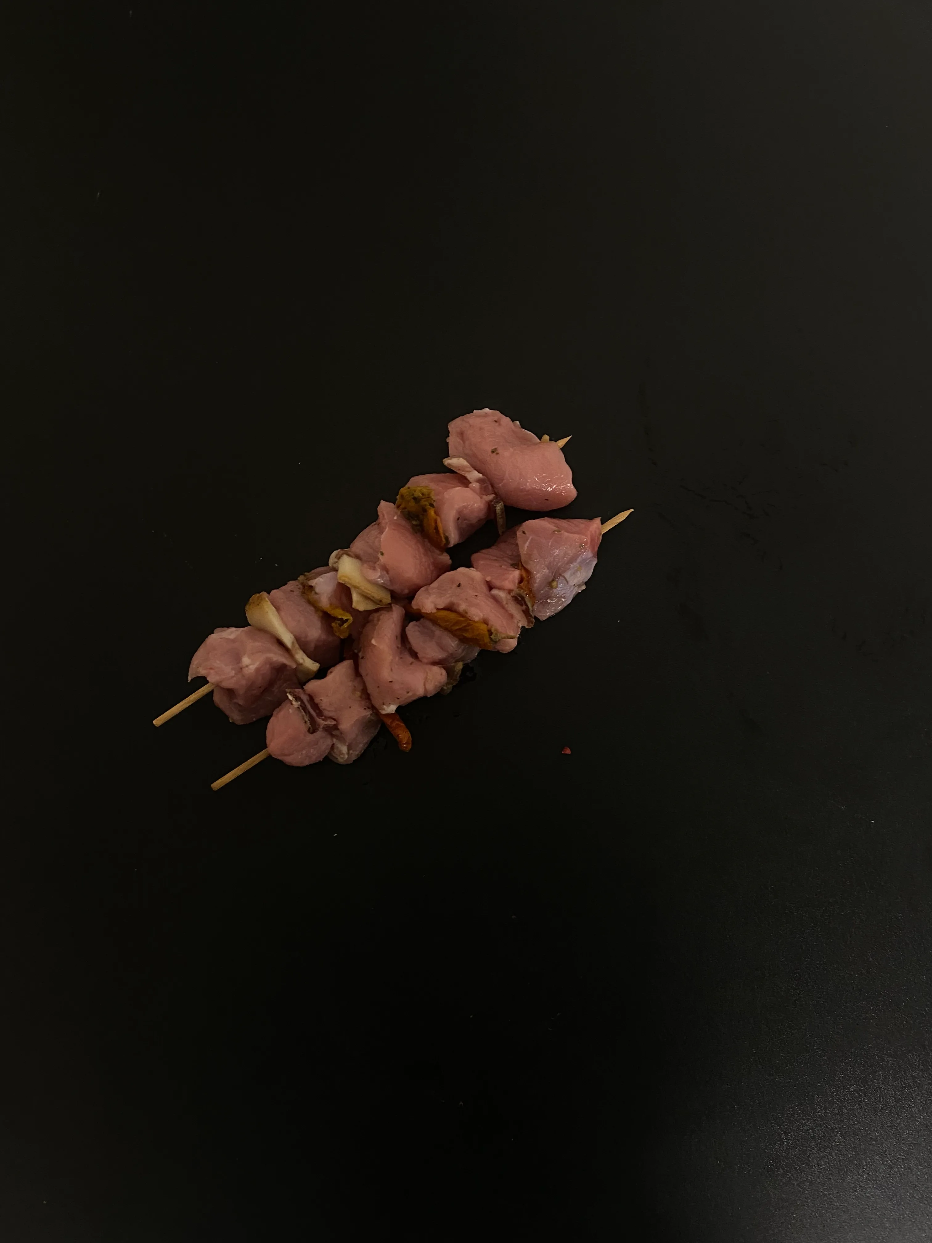 Brochette veau nature