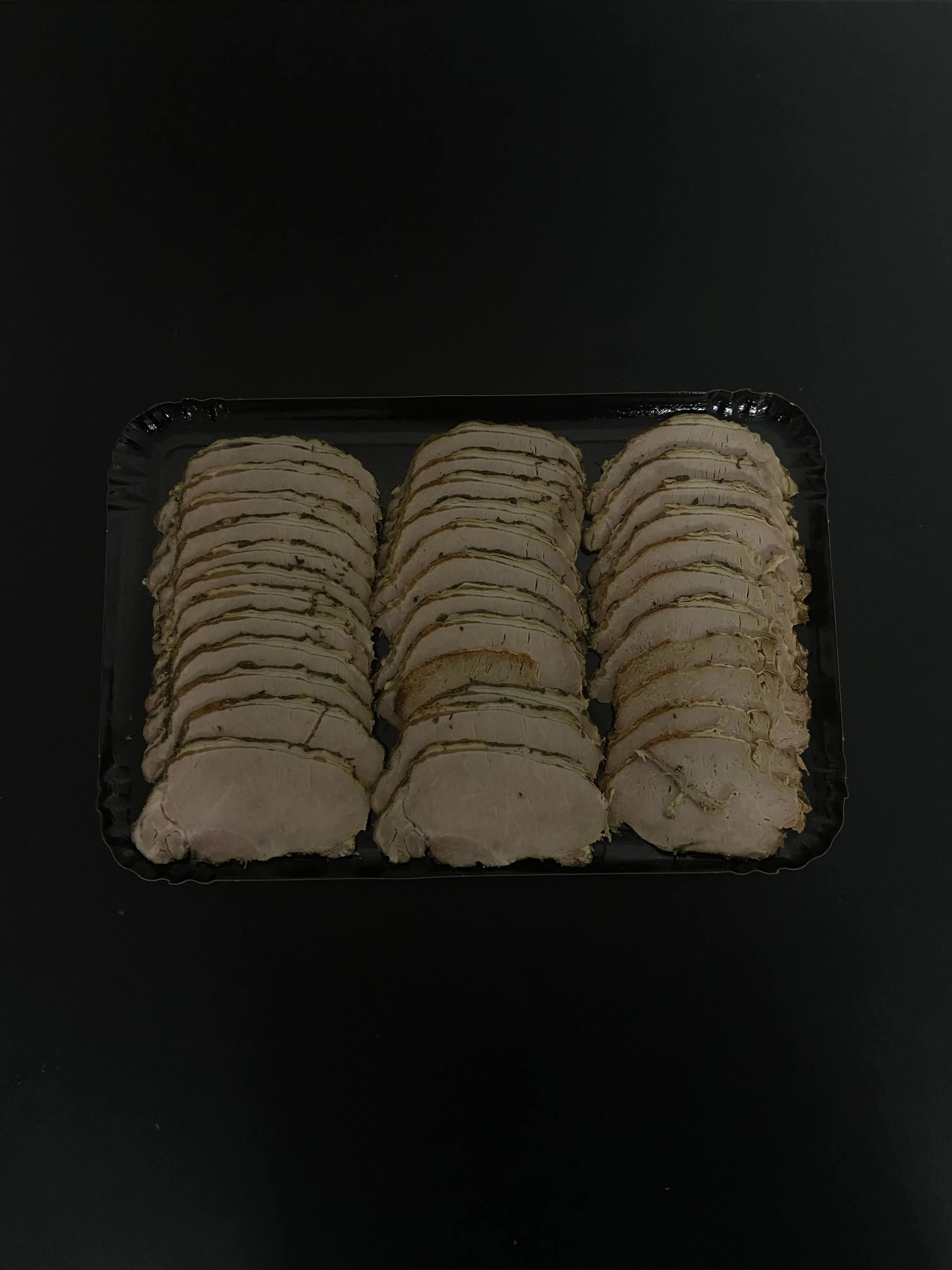 Rôti de porc cuit